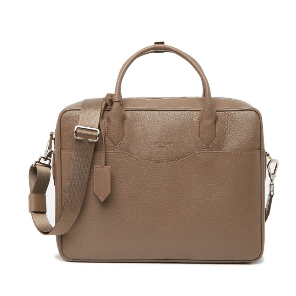 Women's Longchamp Leather Briefcase Bag